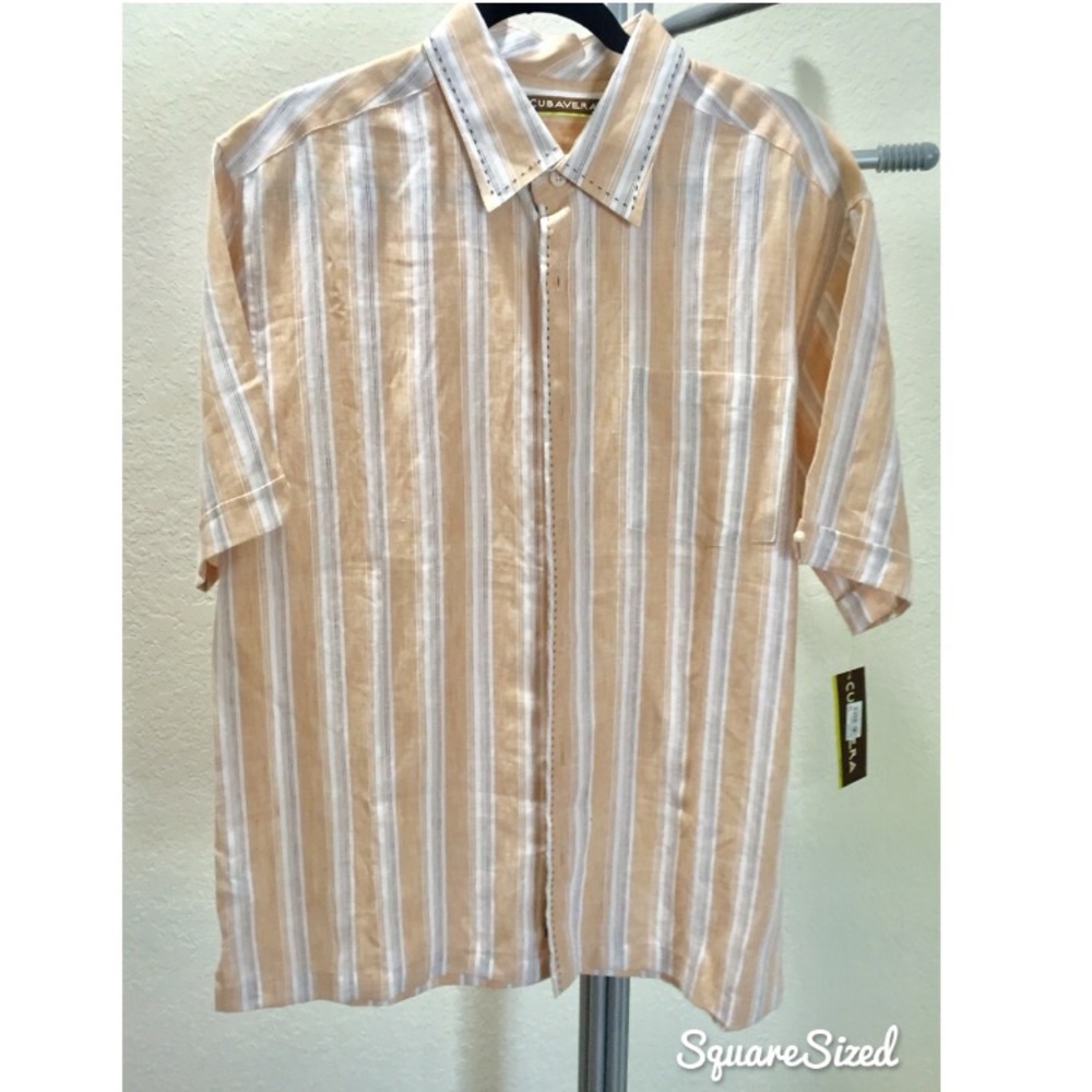 Men’s large Cubavera polo